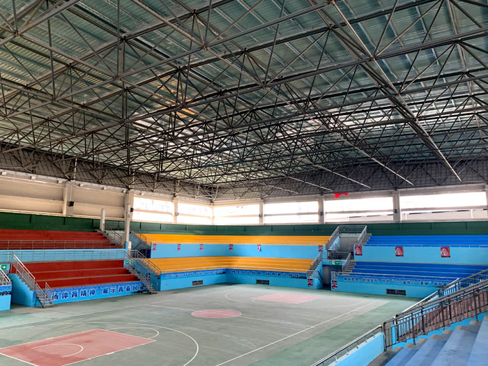 白银体育馆网架