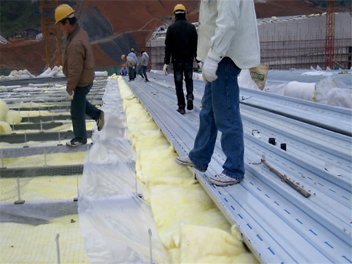 白银安吉县体育馆网架